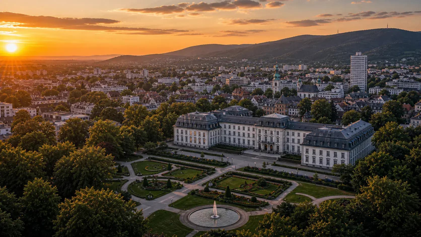 Stadtansicht Bad Homburg vor der Höhe