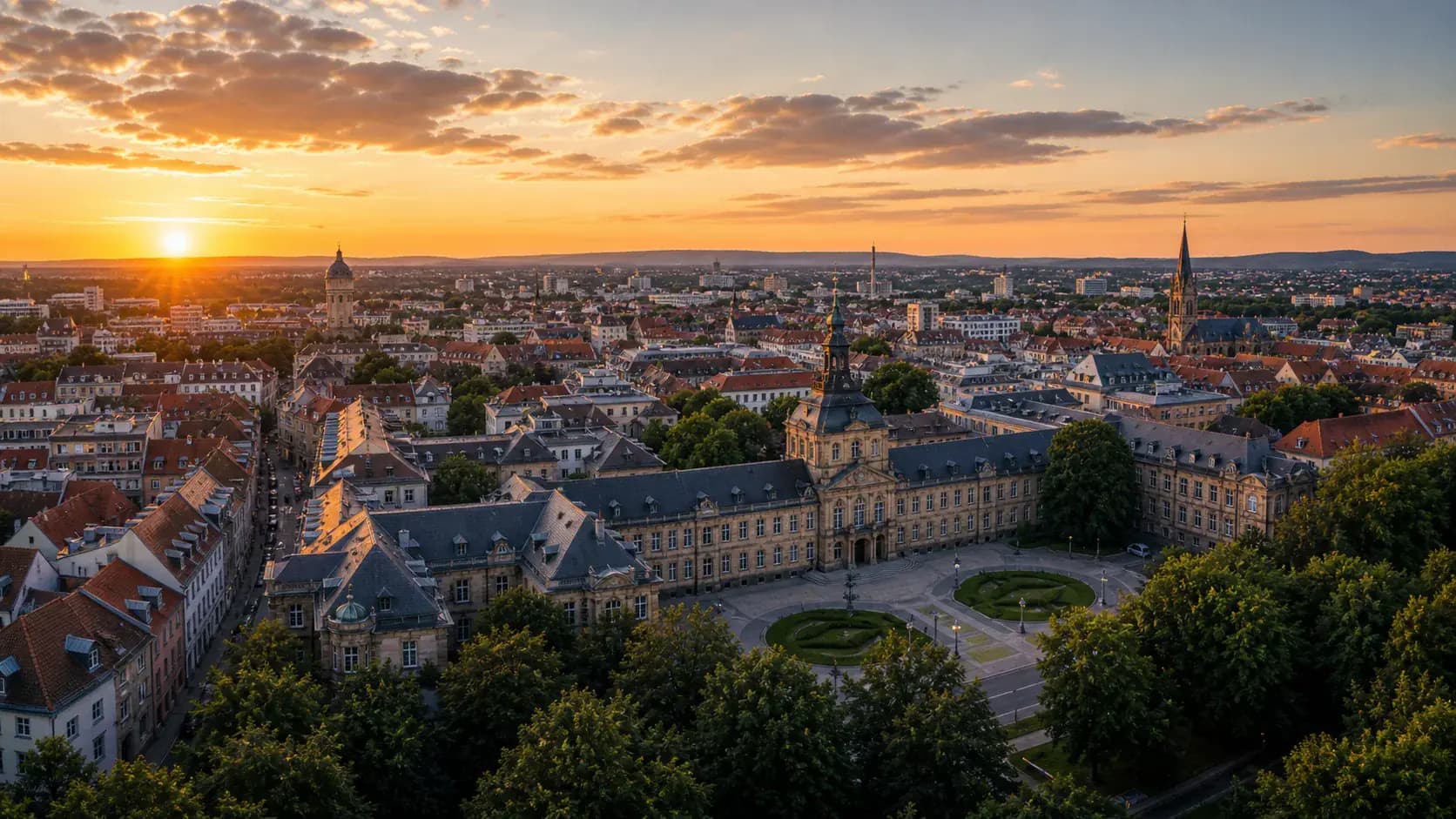 Stadtansicht Erlangen