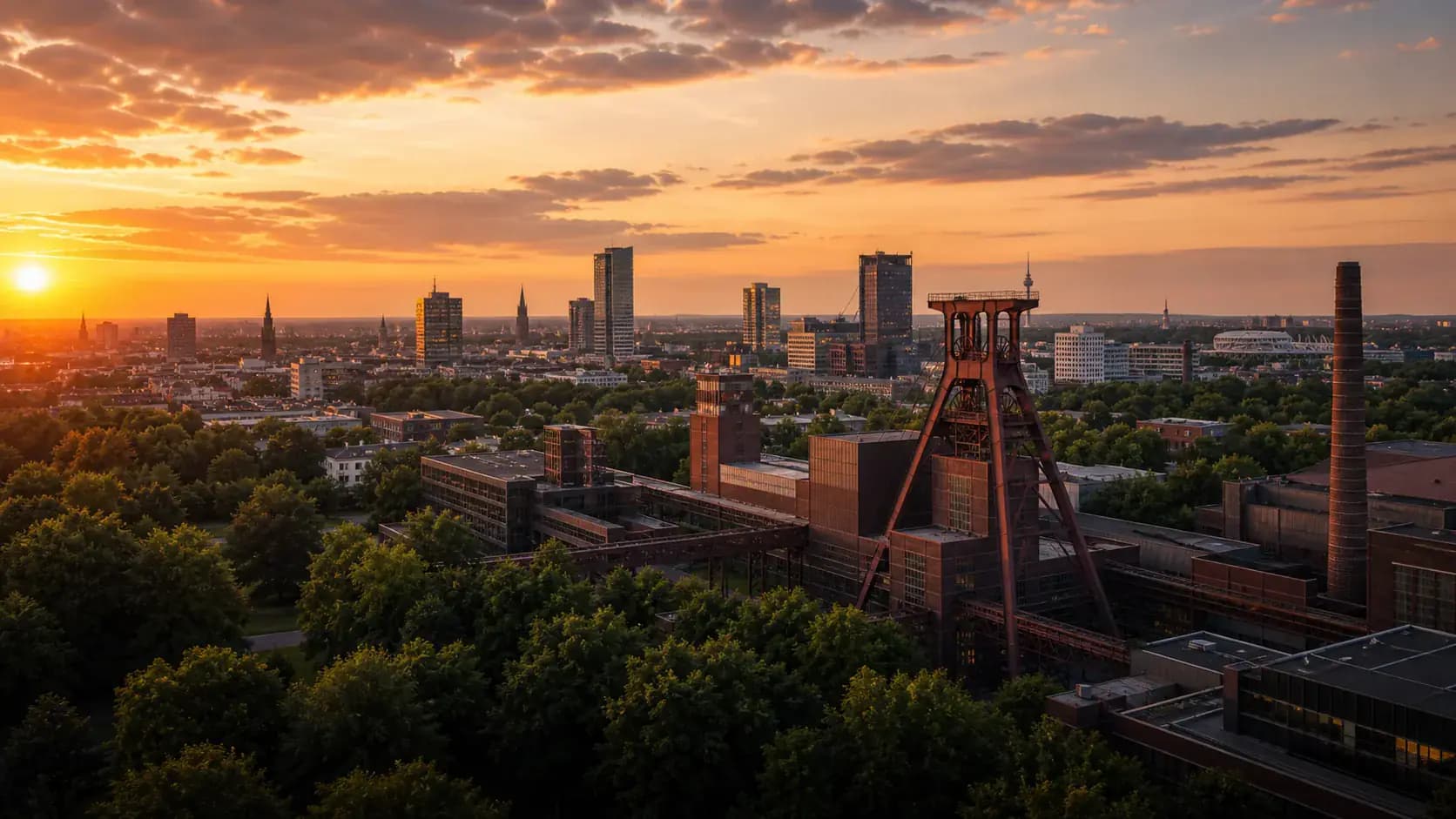 Stadtansicht Essen