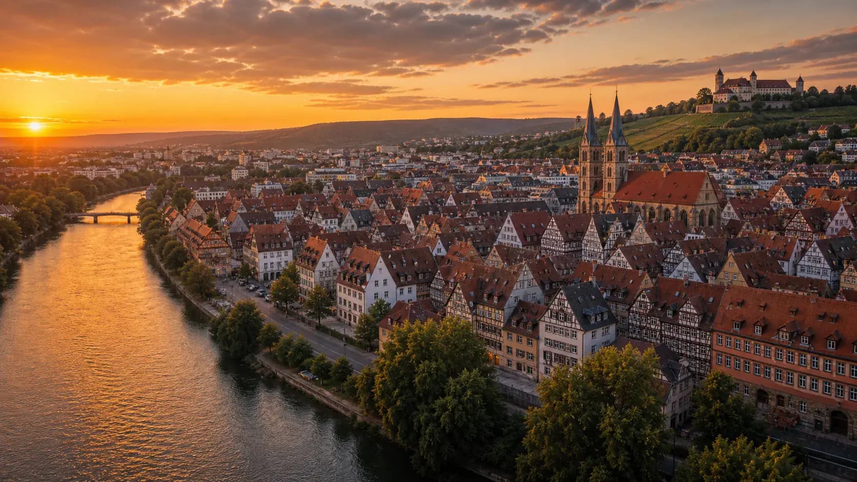 Stadtansicht Esslingen am Neckar