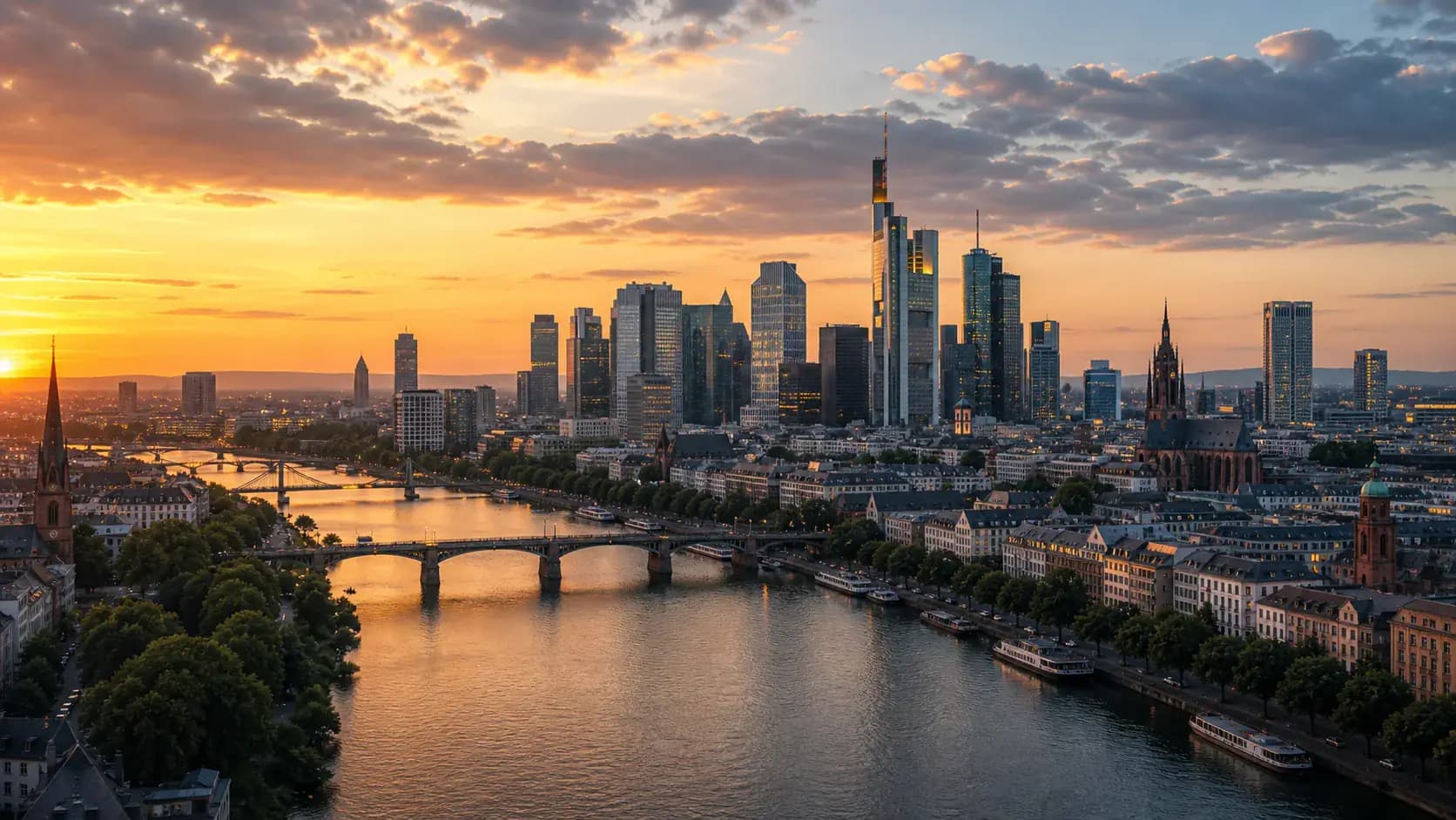 Stadtansicht Frankfurt am Main