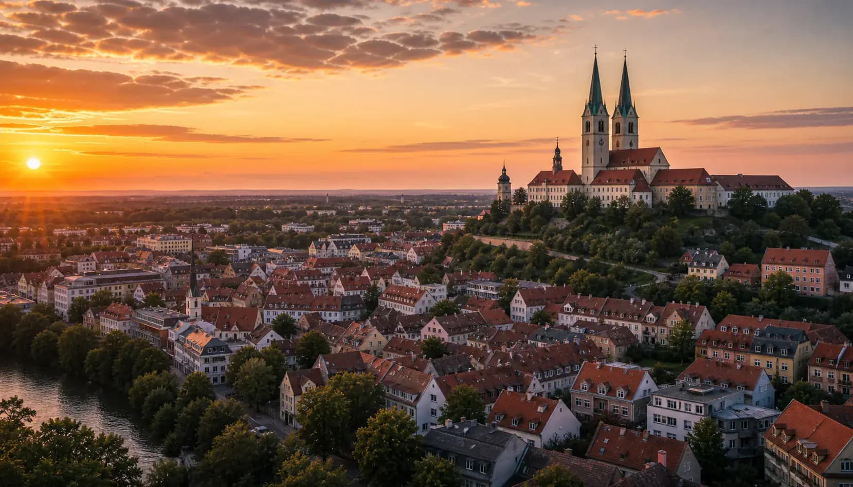 Stadtansicht Freising