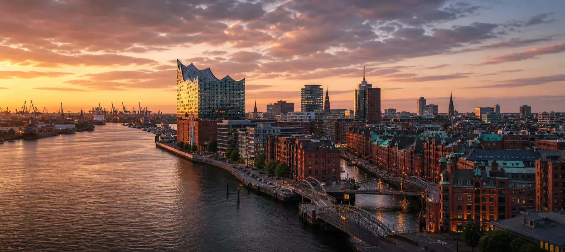 Stadtansicht Hamburg