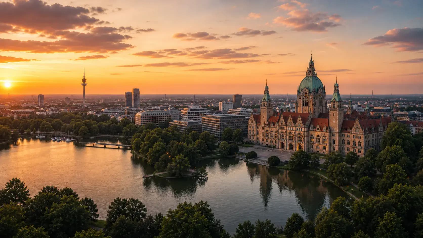 Stadtansicht Hannover