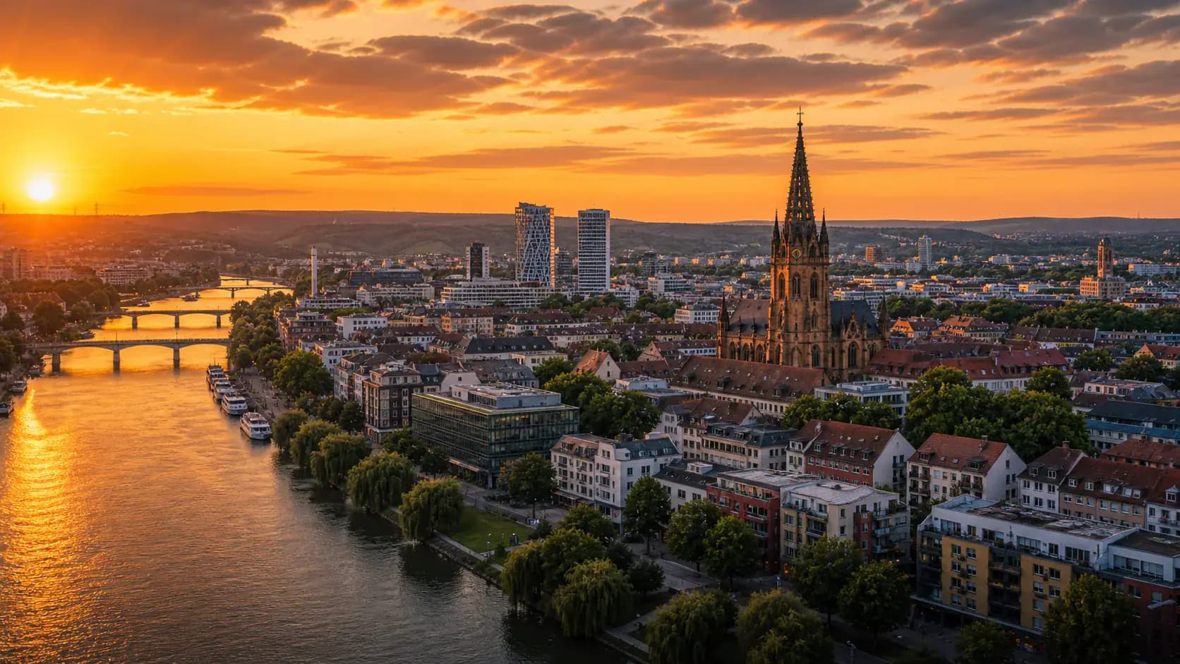 Stadtansicht Heilbronn