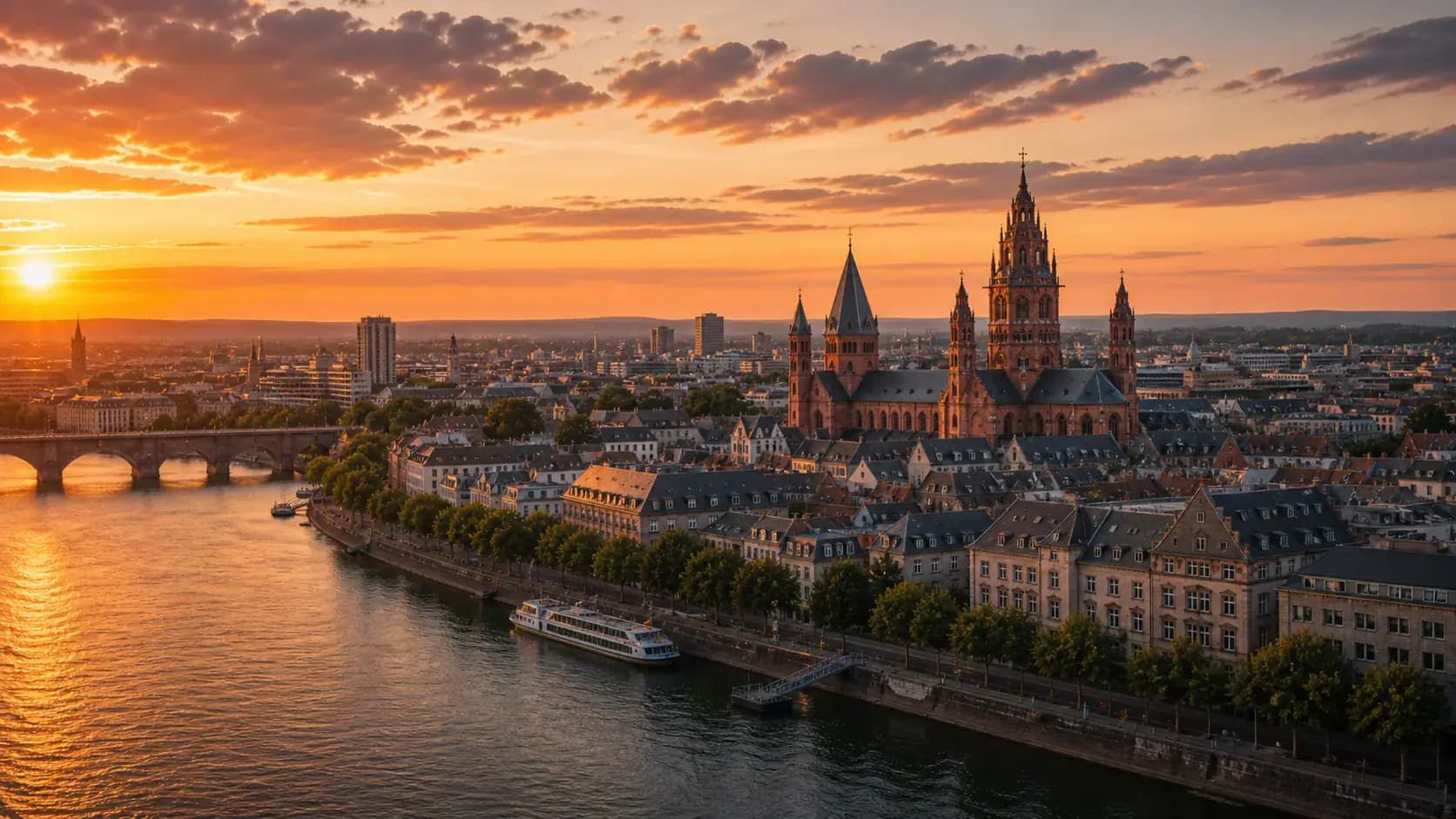 Stadtansicht Mainz