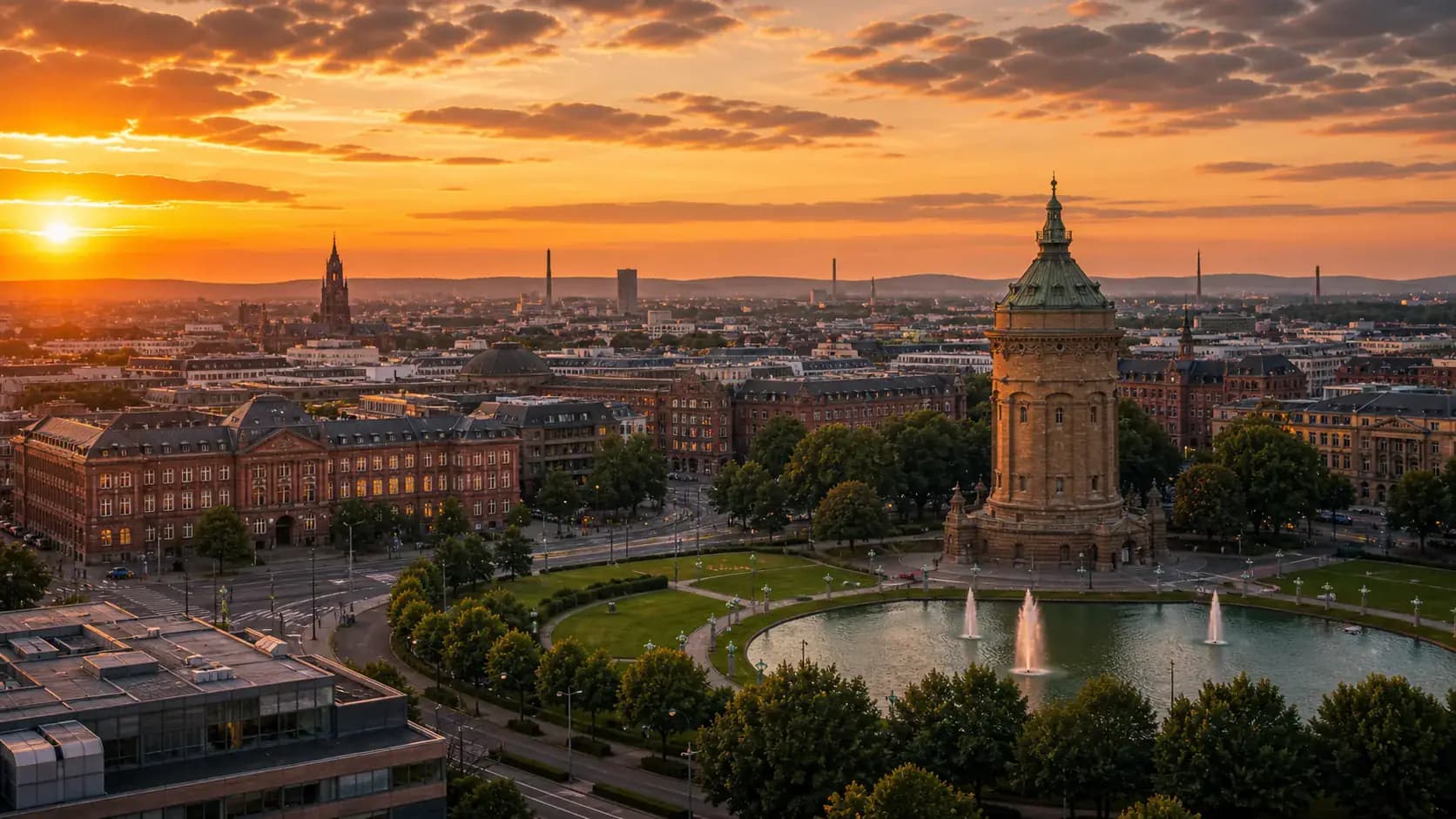 Stadtansicht Mannheim