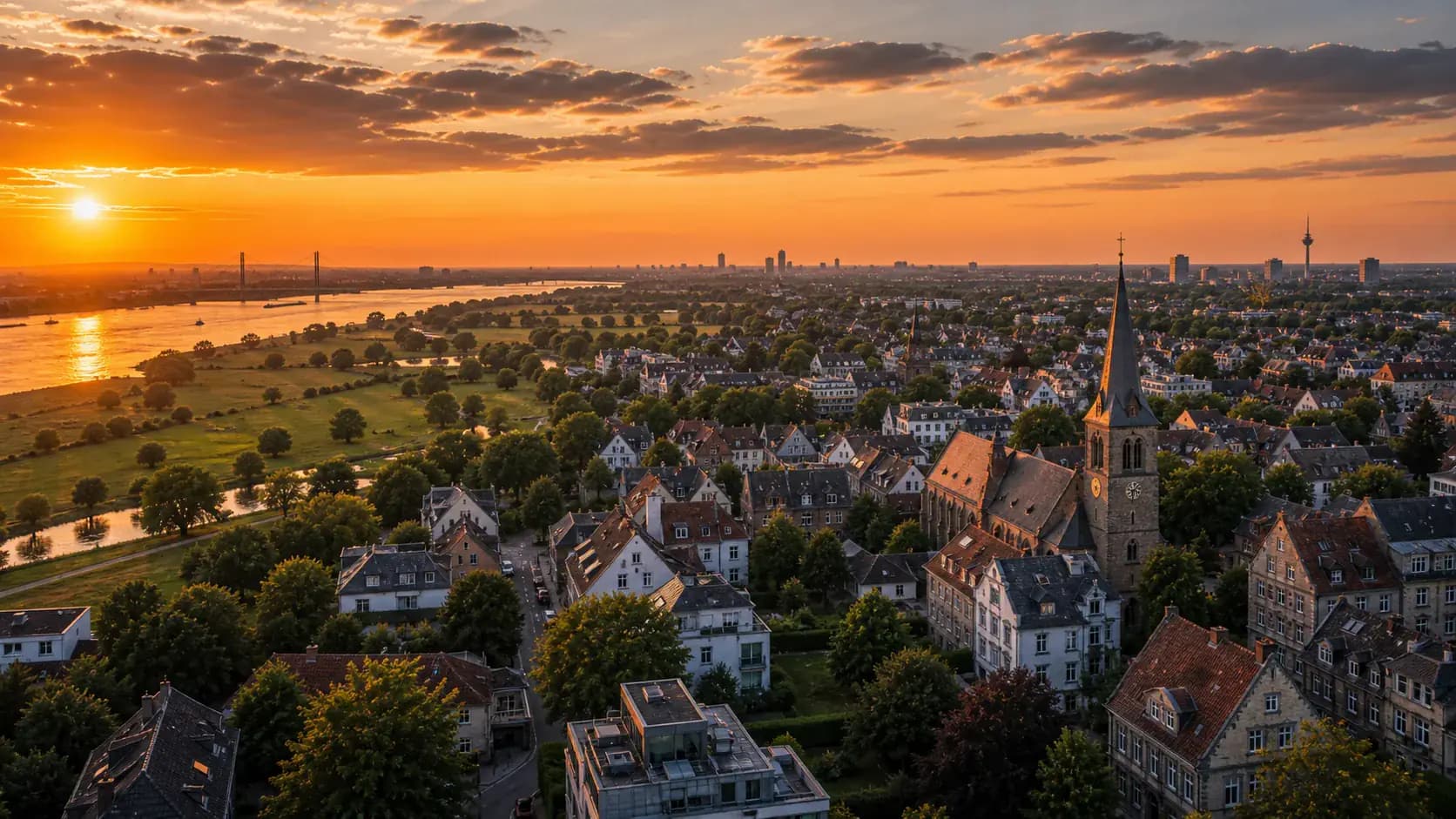 Stadtansicht Meerbusch