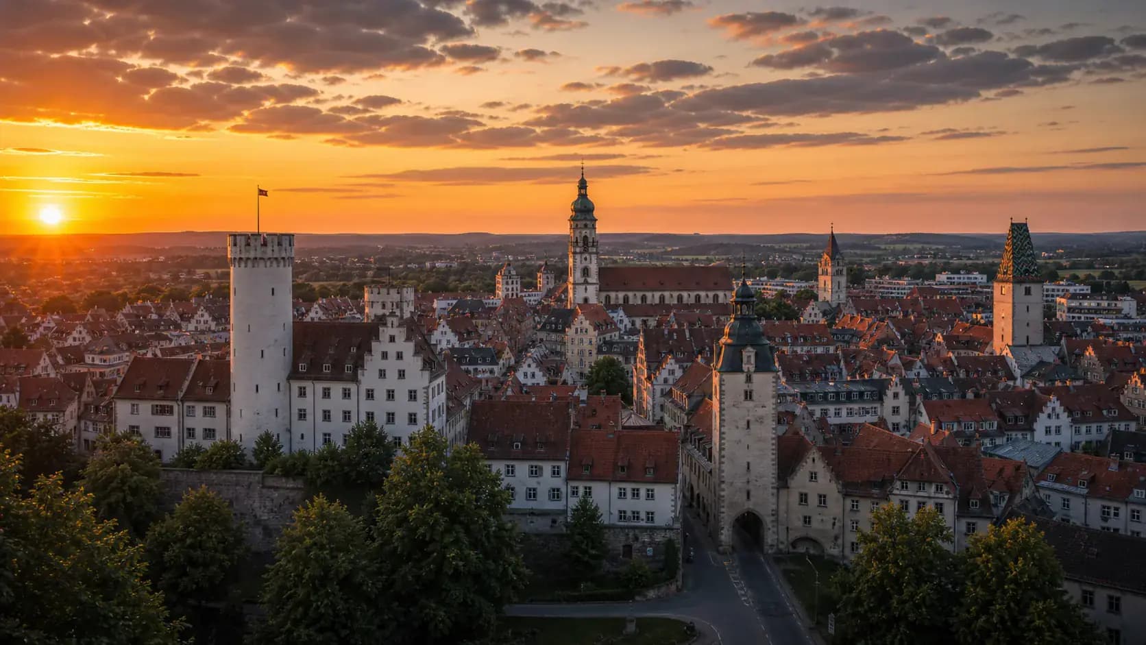 Stadtansicht Ravensburg