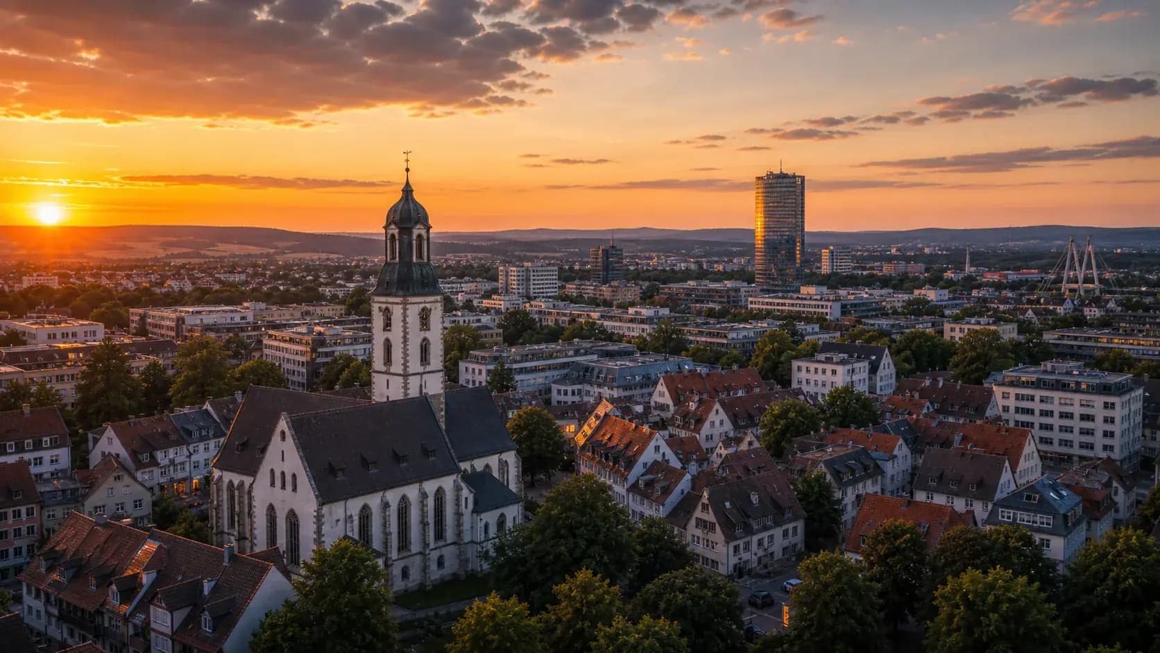 Stadtansicht Sindelfingen