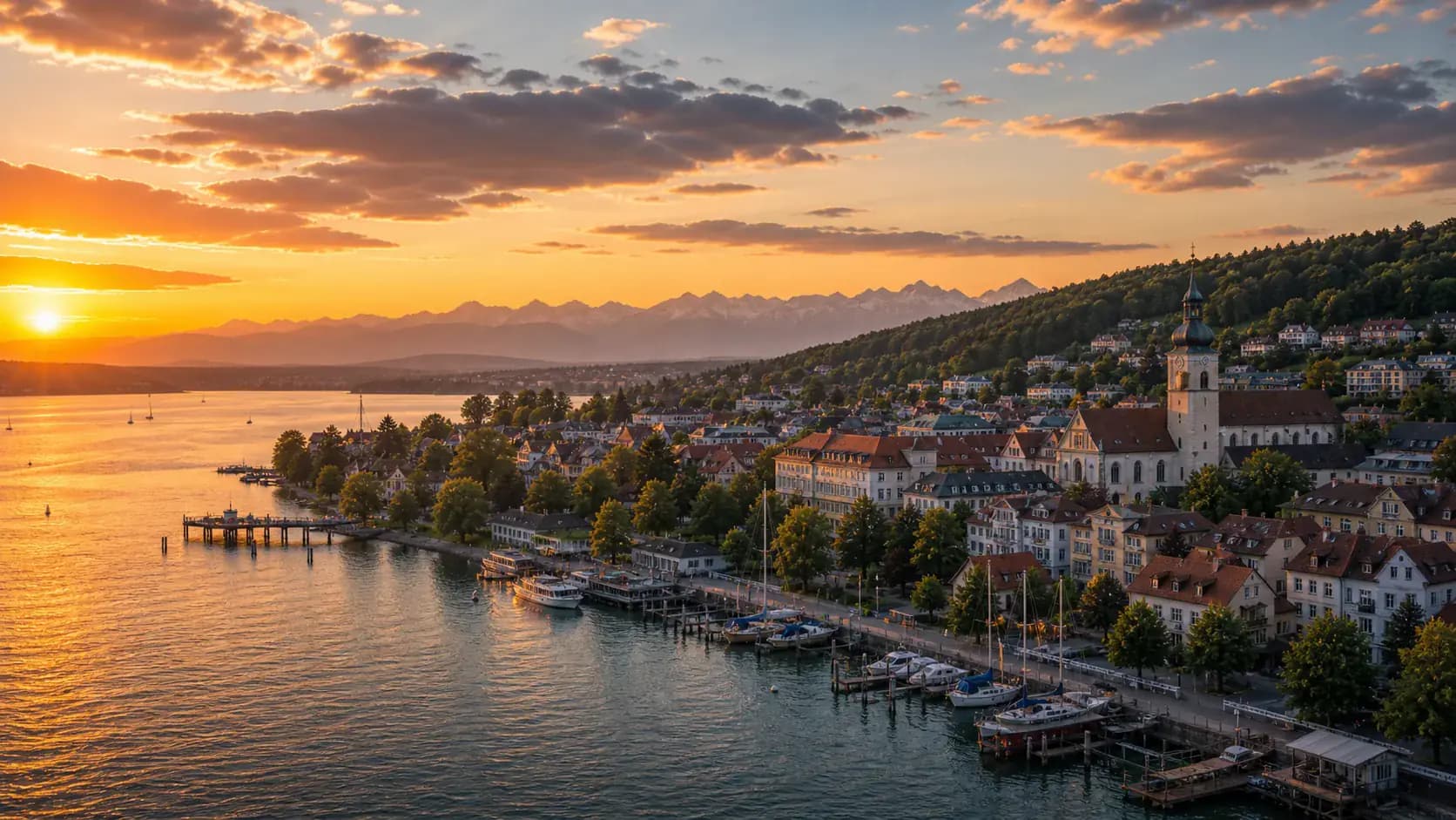 Stadtansicht Starnberg