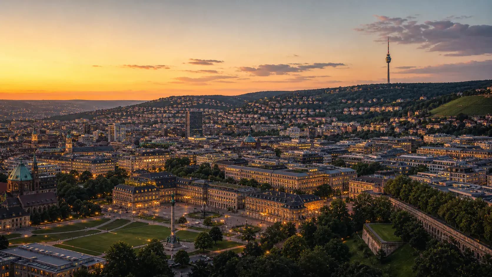 Stadtansicht Stuttgart