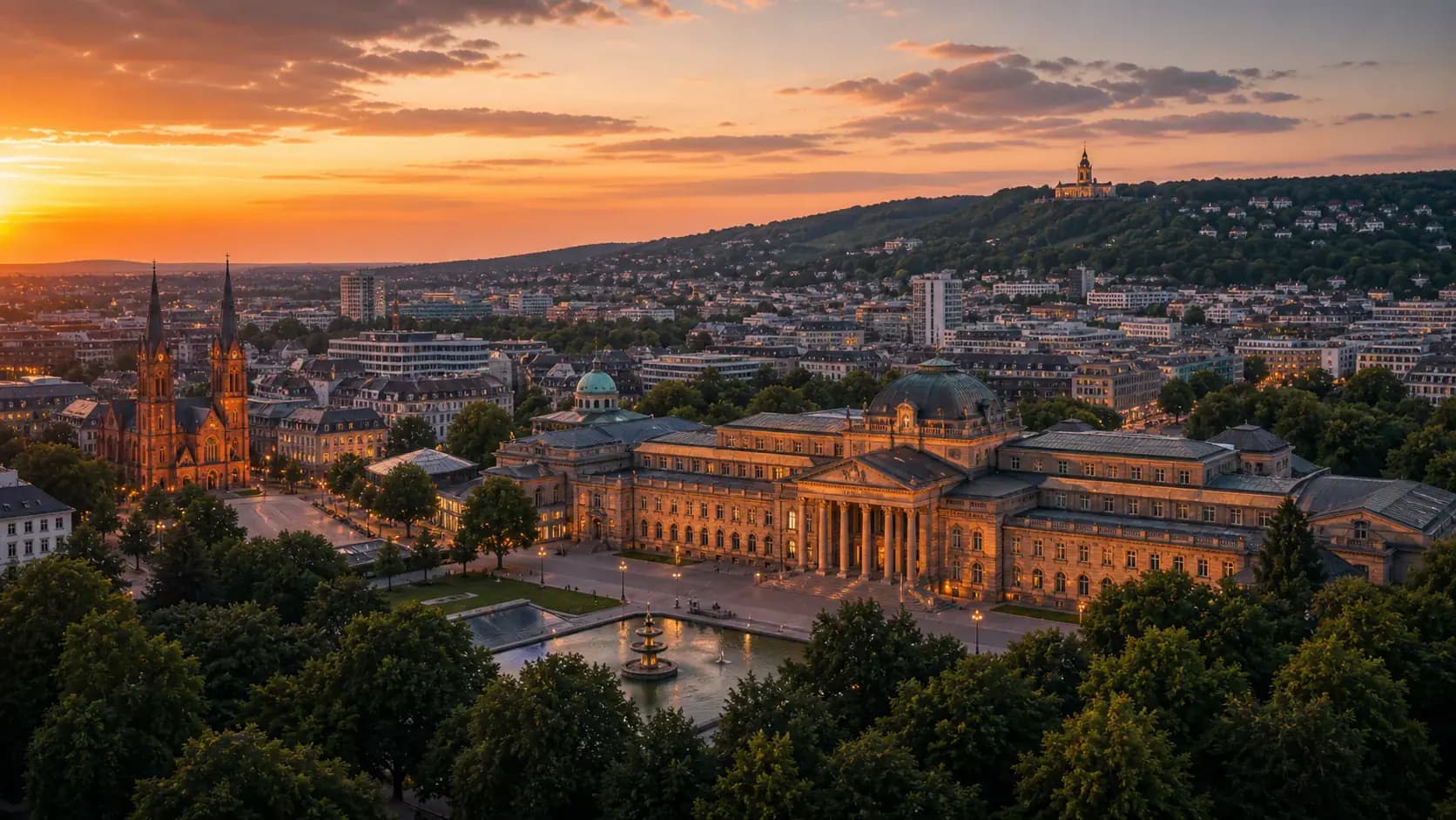 Stadtansicht Wiesbaden